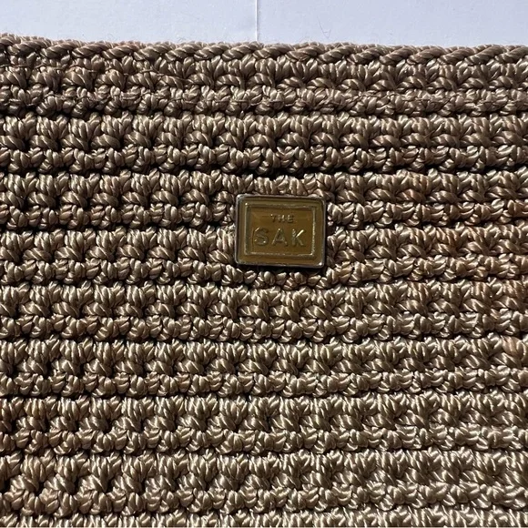 Chic Tan Woven Shoulder Bag by The Sak - Picture 3 of 8